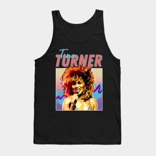 Tina Turner Retro Style Music Fan Gifts Tank Top